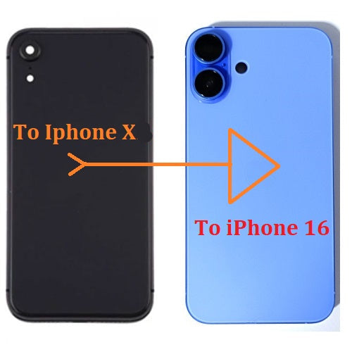 Convertor Back Panel Housing Body for Apple iPhone XR Convert to Apple iPhone 16 Zeespares Convertor Back Panel Housing Body for Apple iPhone XR Convert to Apple iPhone 16 Zeespares